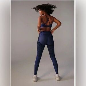 Savage X Fenty Purple Full-Length Leggings, Like New in Size L